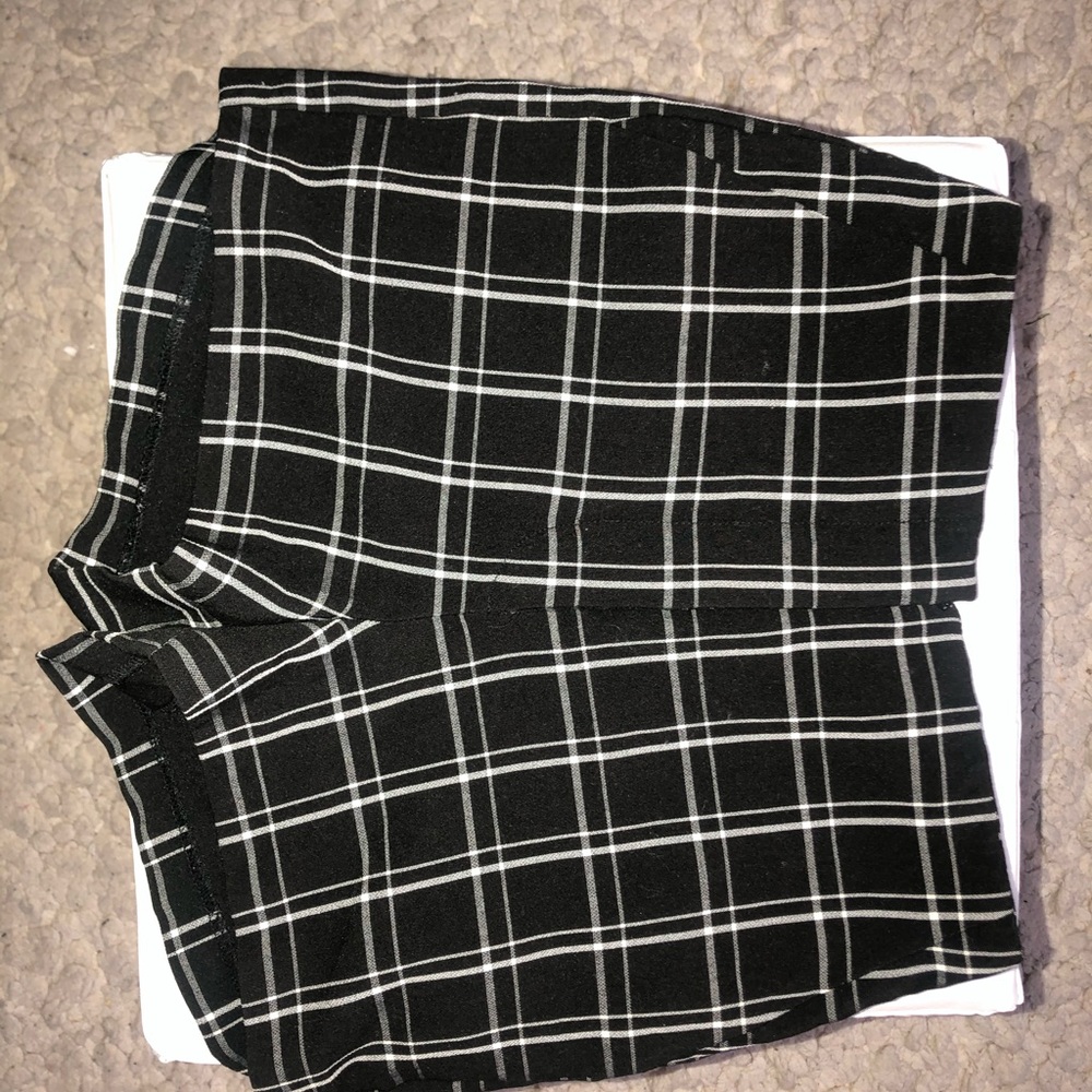 Checkered Forever 21 Shorts